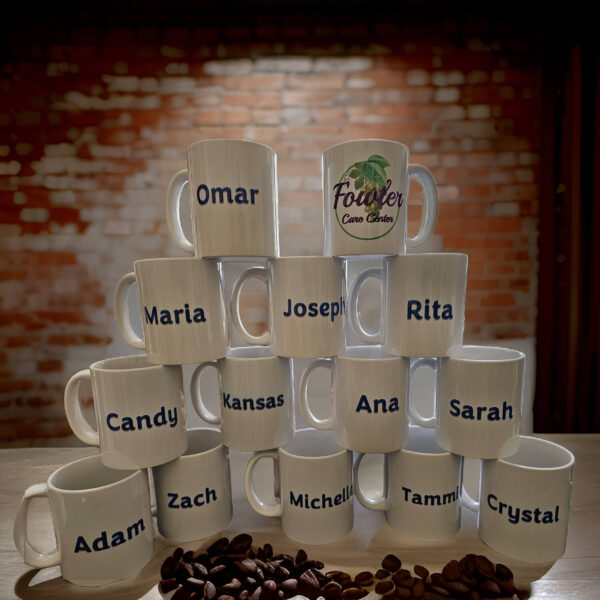 11oz Coffee mug (Personalized to your facility) - Image 6