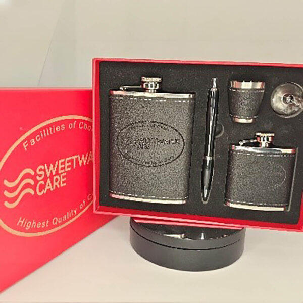 Flask and pen set (Personalized)