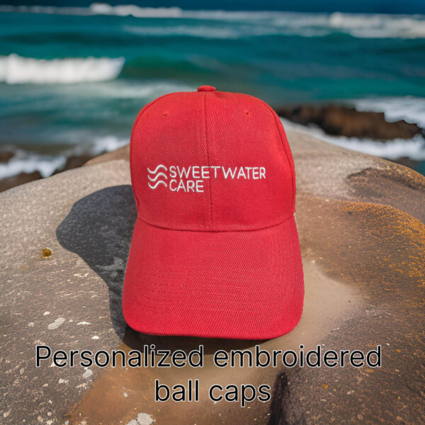 Embroidered ball caps (Personalized to your facility) - Image 2